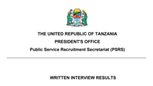 Matokeo ya Usaili Ardhi University (ARU) Ajiraportal Interview Results