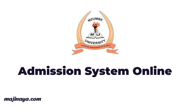 Mzumbe Admission System Online 2024-25 (MU)