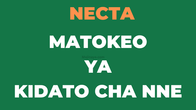 NECTA Matokeo ya kidato cha Nne 2023-2024 Form Four CSEE Results Check your Division