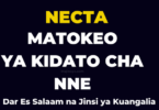 NECTA Matokeo ya kidato cha Nne 2023-24 Dar CSEE Results Checker Release