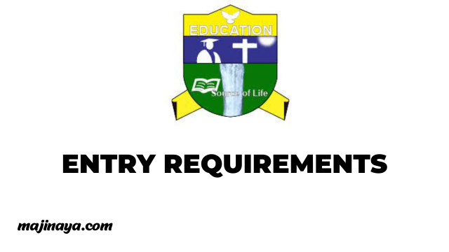 RUCU Entry requirements - Ruaha Catholic University