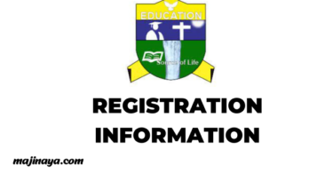 RUCU Registration information - Ruaha Catholic University