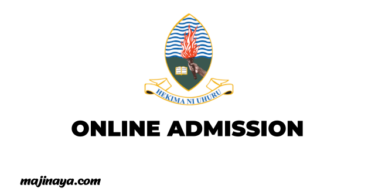 UDSM Admission System Online 2024-25