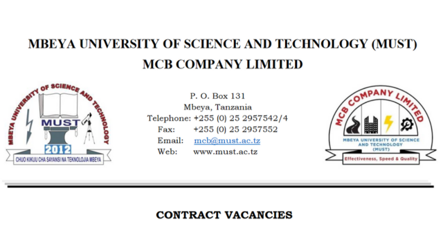 Ajira Mpya MCB Company Limited Various Jobs Announcement