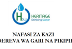 Ajira za madereva (Driver) at Heritage Drinking Water Limited latest Jobs
