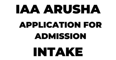 IAA Application for Admission for March Intake 2024/2025 Programmes