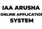 IAA Online Application System (IOAS) isms.iaa.ac.tz 'Steps to' Start