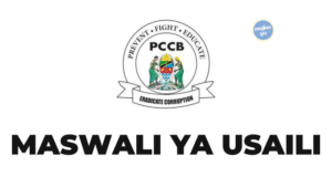 Maswali ya Usaili TAKUKURU (PCCB) Interview questions The latest