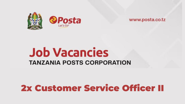 The latest 2 Jobs in Customer Service Officer II at Posta (TPC)