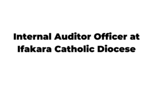 The latest Jobs in Internal Auditor Officer at Ifakara Catholic Diocese