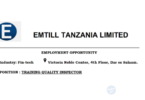 The latest Jobs in Training Quality Inspector at Emtill Tanzania