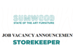 The latest Storekeeper Jobs at Sumwood Company