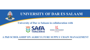 UDSM PhD Scholarship on Agriculture Supply Chain Management Announcement