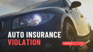 How Much Does a Violation Affect Auto Insurance Increase?