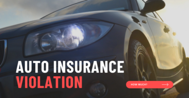 How Much Does a Violation Affect Auto Insurance Increase?