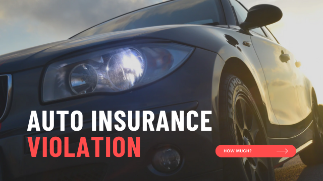 How Much Does a Violation Affect Auto Insurance Increase?